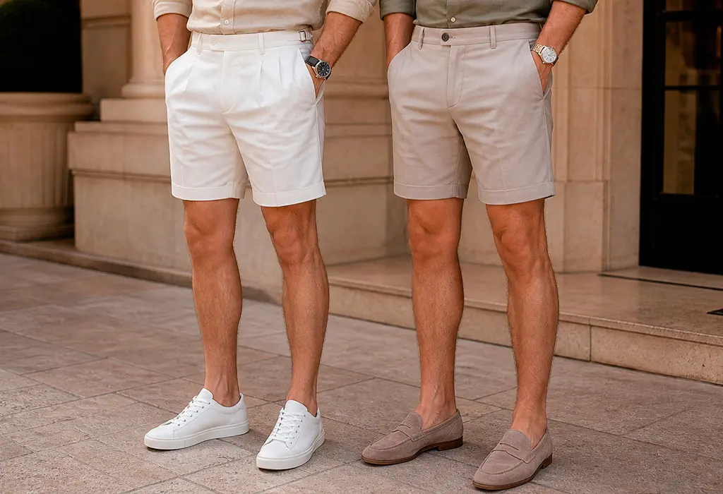 Short Trouser Length - Improve Proportions With Better Footwear